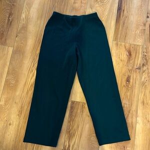 Eileen Fisher wool wide/straight leg pant NWT